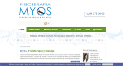 Desktop Screenshot of fisioterapia-myos.com